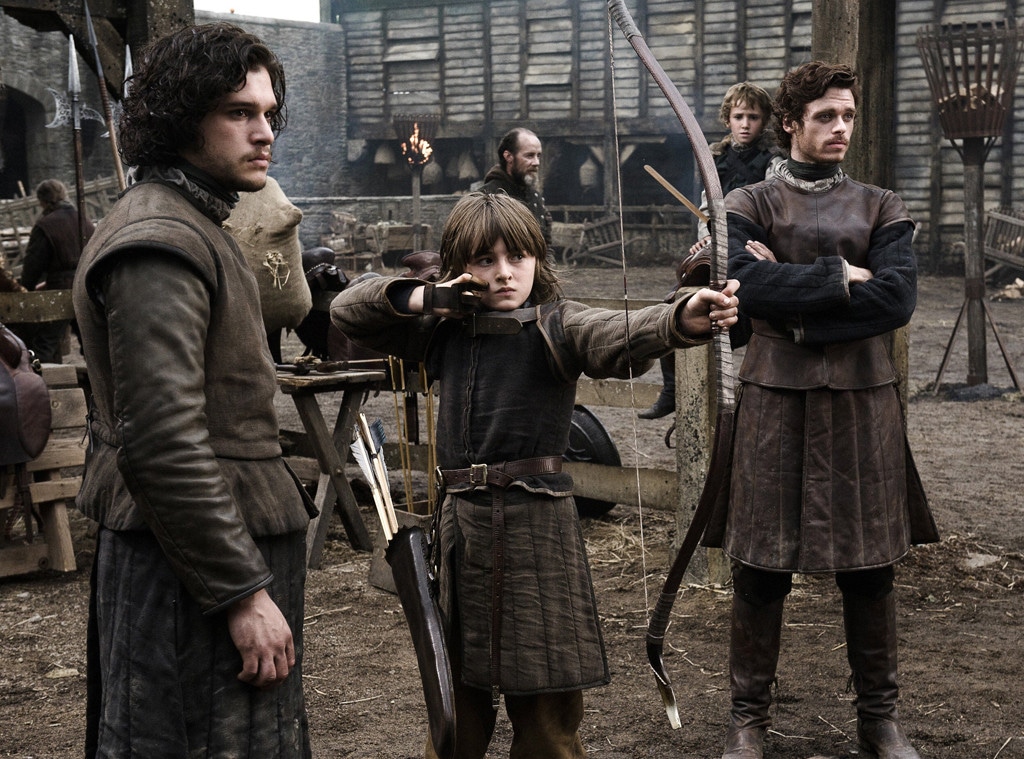 Kit Harington, Richard Madden, Isaac Hempstead-Wright, Game of Thrones