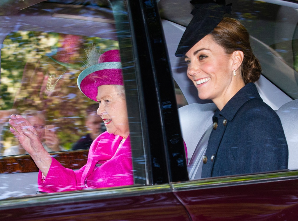 Kate Middleton Is All Smiles As She And Prince William Accompany Queen ...