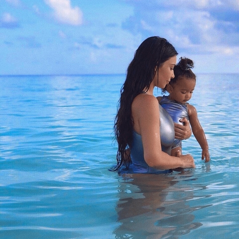 Kim Kardashian, Chicago West, Kids, Instagram, Vacation