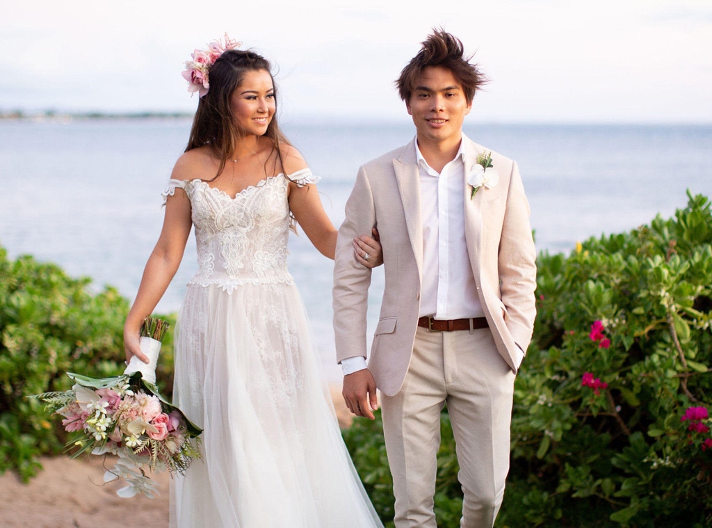 Shin Lim & Casey Thomas from 2019 Celebrity Weddings E! News