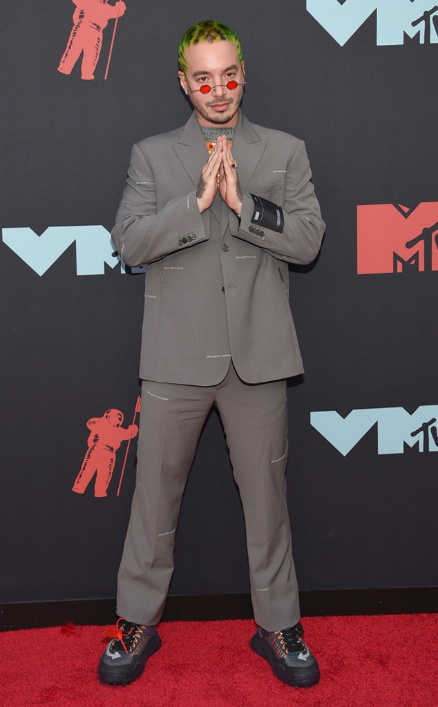 J Balvin, MTV Video Music Awards, MTV VMA's, Red Carpet Fashion