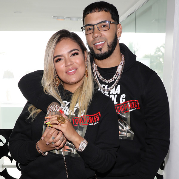 Photos from Anuel AA & Karol G's Cutest Couple Moments