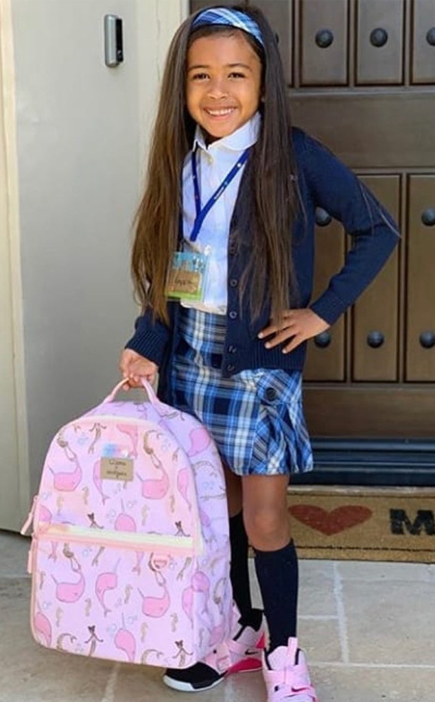 Chris Brown Is So Proud Of Daughter Royalty On Her First Day Of School E Online Chris Brown Is So Proud Of Daughter Royalty On Her First Day Of School E Online