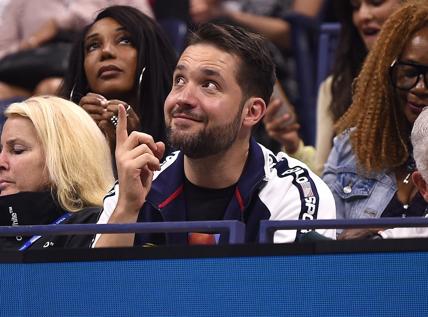 Alexis Ohanian, 2019 US Open