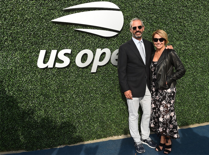 John Molner, Katie Couric, 2019 US Open