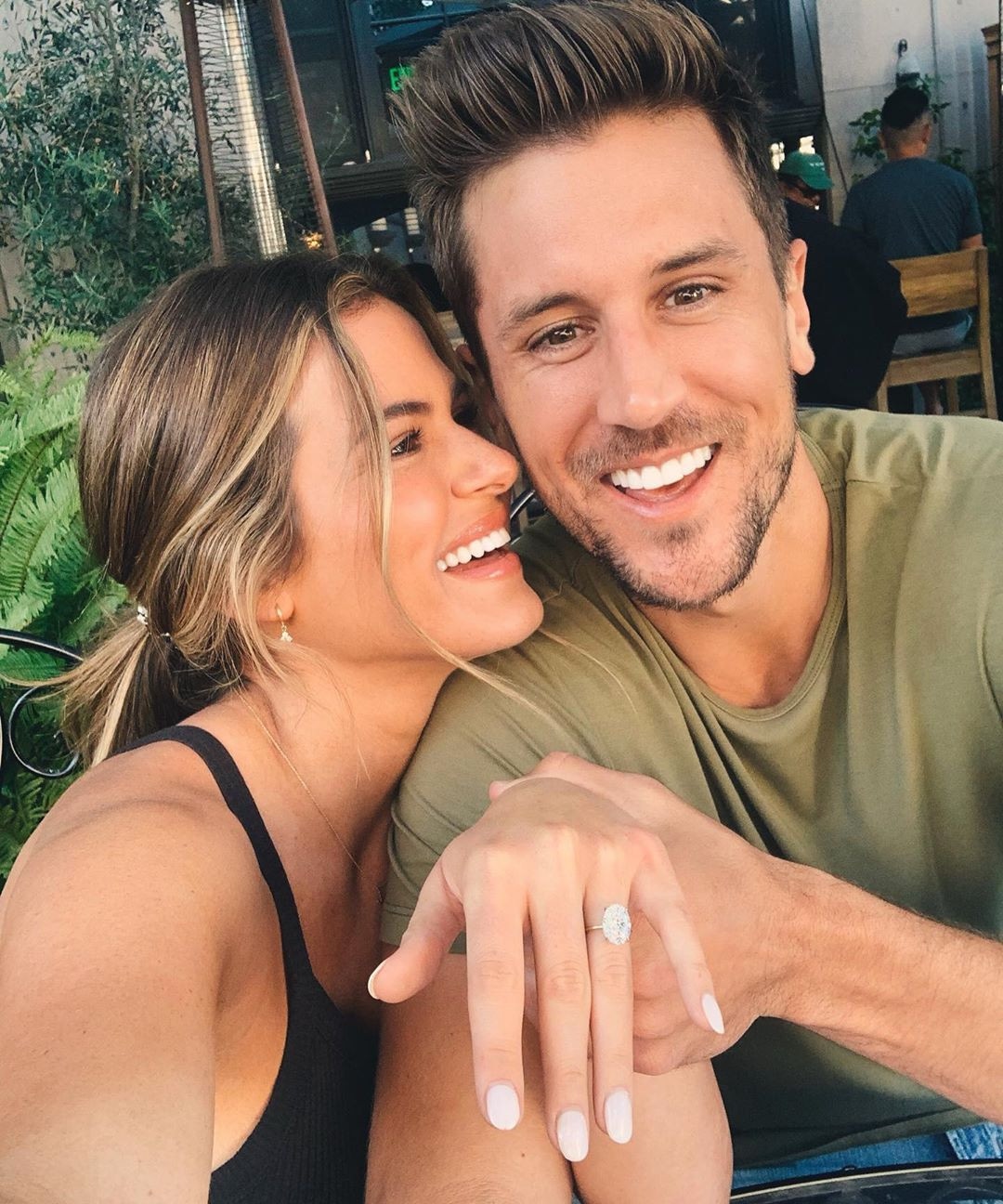 JoJo Fletcher, Jordan Rodgers, Engagement Instagram