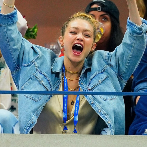 Gigi Hadid Proves Shes A Perfect Fan At The 2019 Us Open