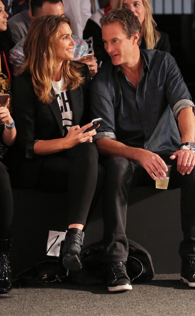  Cindy Crawford, Rande Gerber, Fashion Week Couples