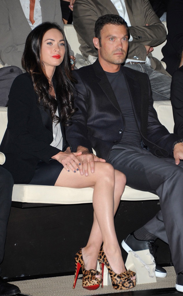 Megan Fox, Brian Austin Green, Fashion Week Couples