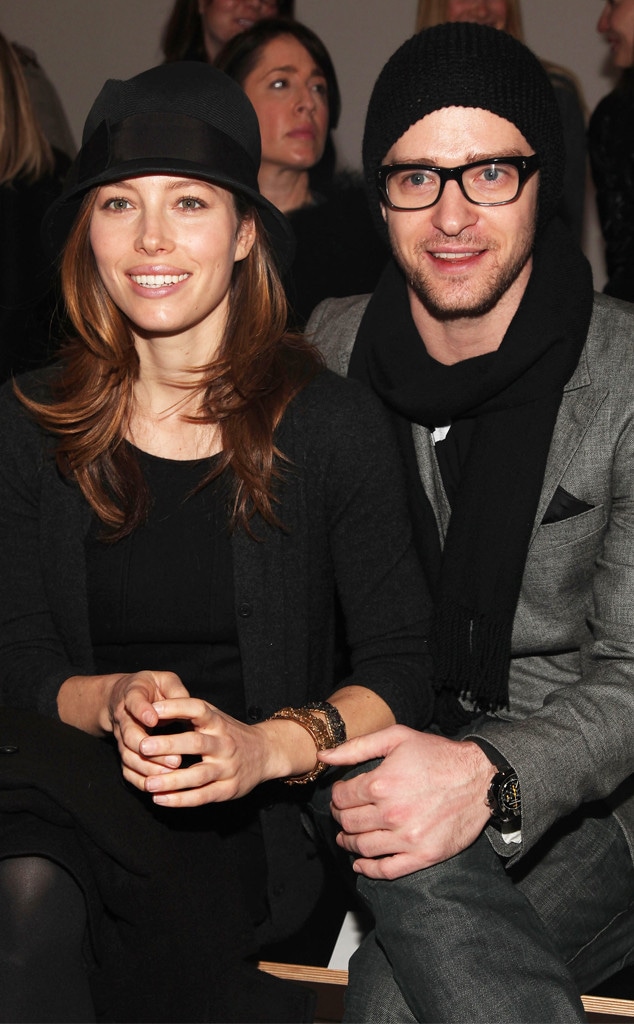 Jessica Biel, Justin Timberlake, Fashion Week Couples