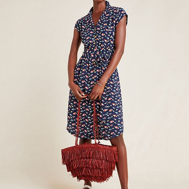 E-comm - Anthropologie Dress Sale - Catherine Shirtdress