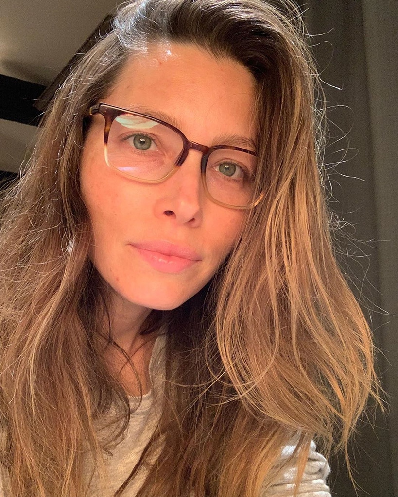 Jessica Biel, Makeup-Free, No Makeup, Instagram