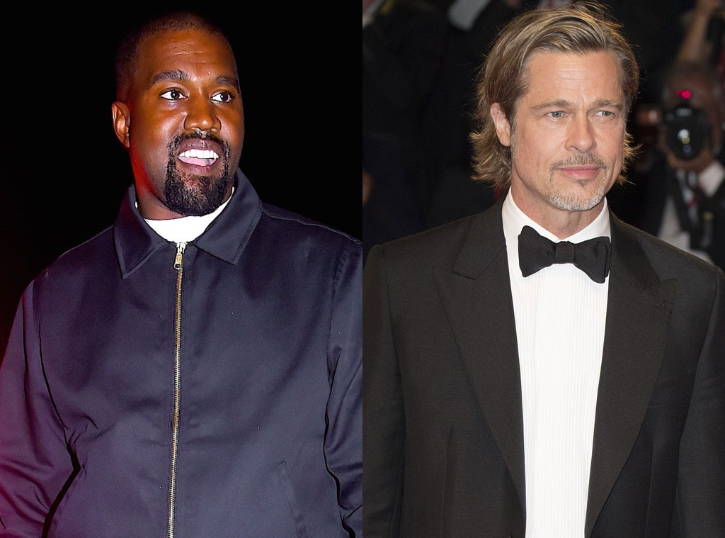 Kanye West, Brad Pitt