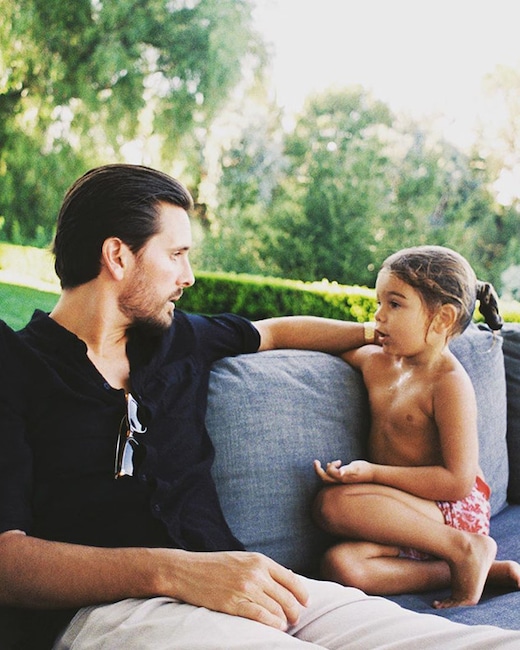 Scott Disick, Reign Disick, Instagram