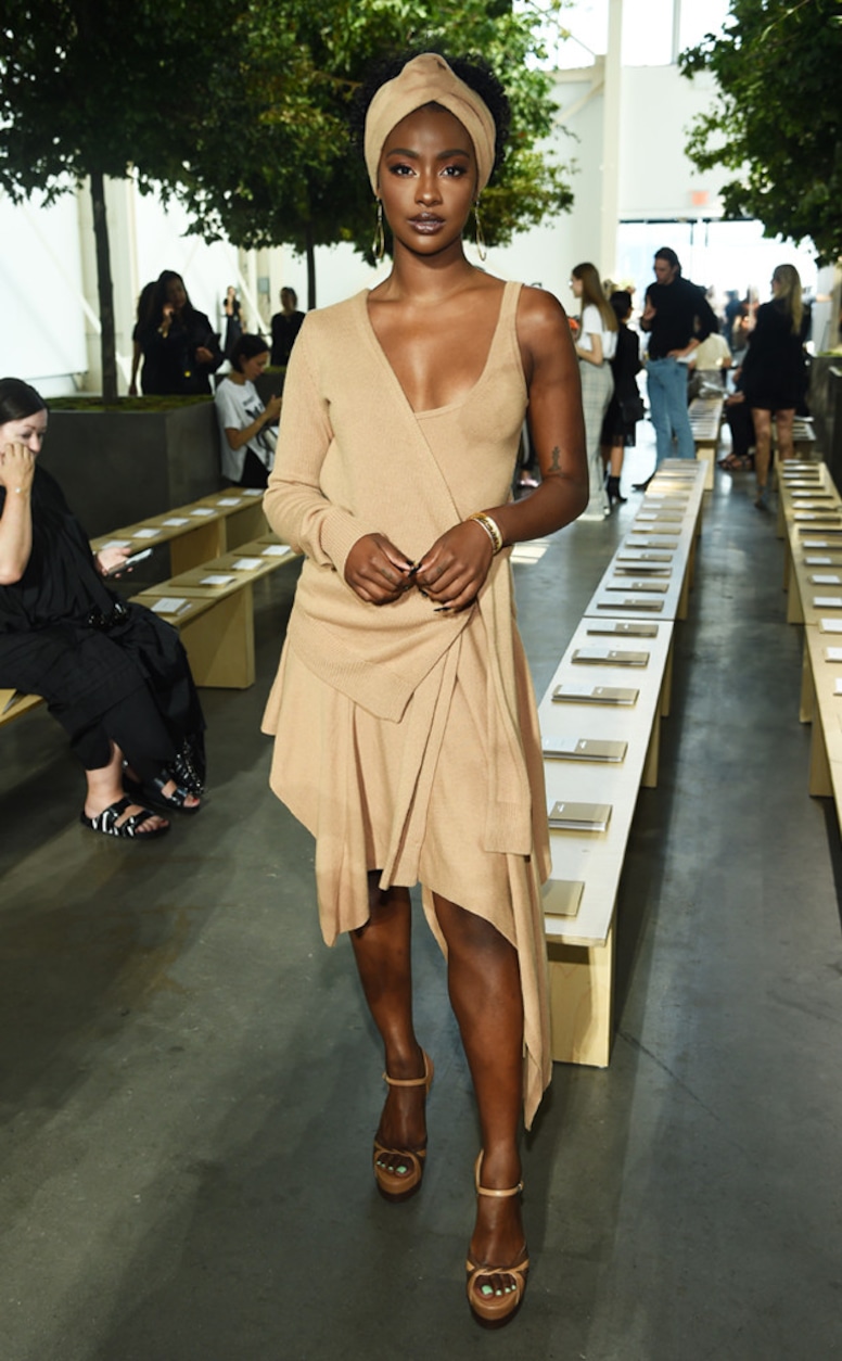 Justine Skye, Michael Kors Front Row, 2019 New York Fashion Week