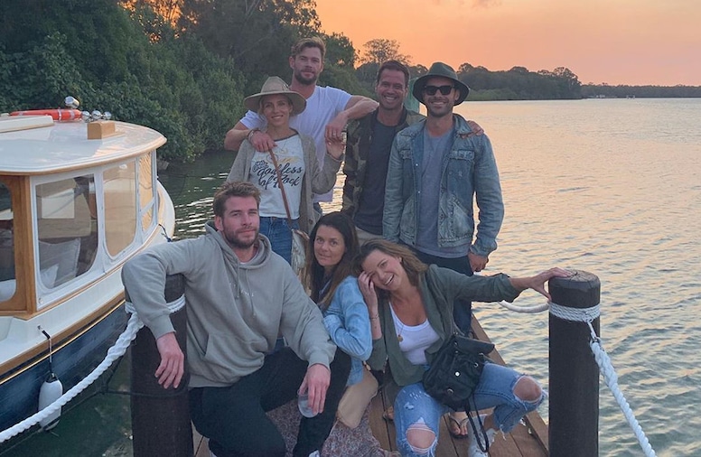 Chris Hemsworth, Elsa Pataky, Australia Vacation