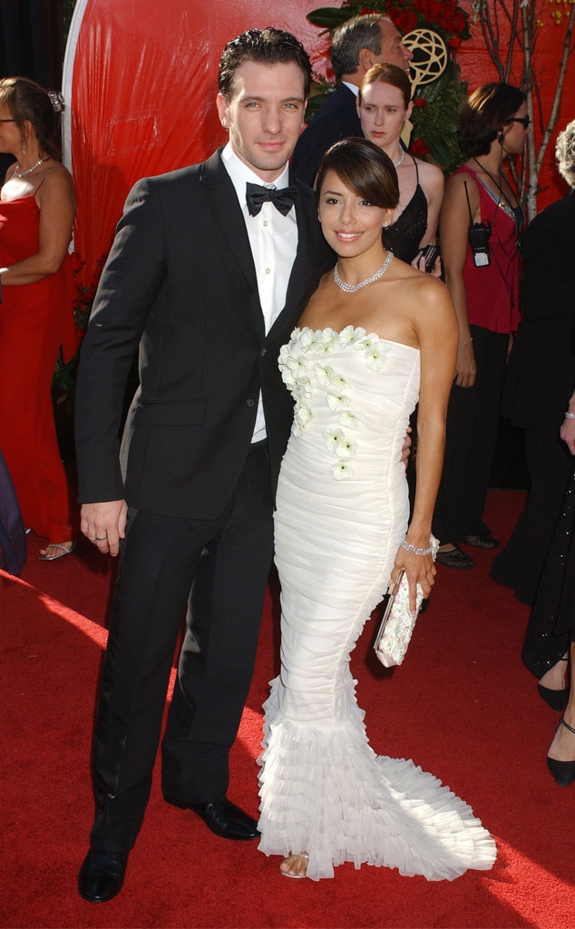 Eva Longoria & JC Chasez from Emmys Couples We Wish Were Still Together