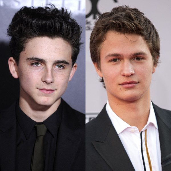 Ansel Elgort, Timothee Chalamet