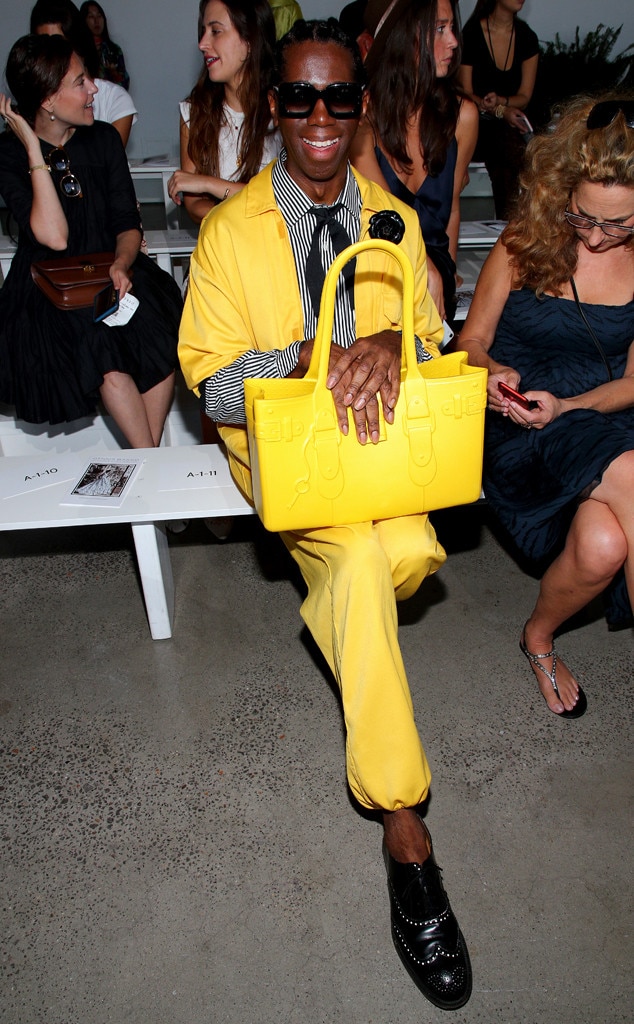 J. Alexander from See Every Celebrity at Fashion Week Spring 2020 E