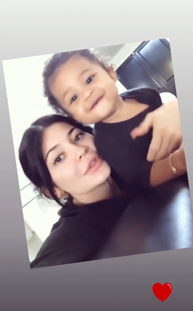 Kylie Jenner, Stormi Webster, Instagram Stories