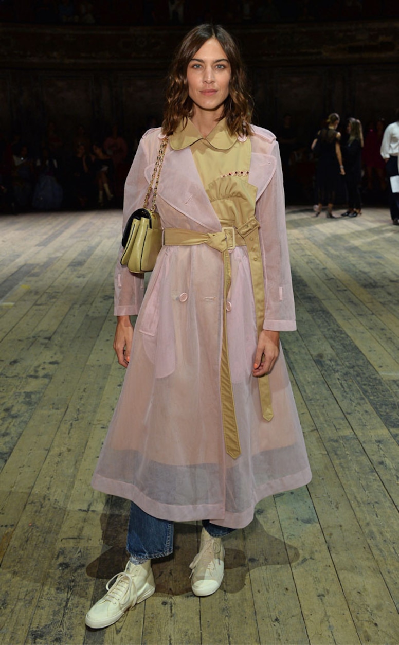 Alexa Chung, Celebrity Sightings At Fashion Week, 2019 London Fashion Week