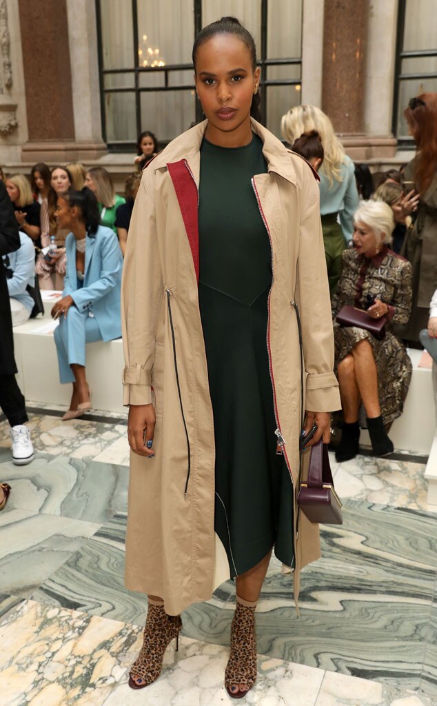 Sabrina Elba from See Every Celebrity at Fashion Week: Spring 2020 | E ...