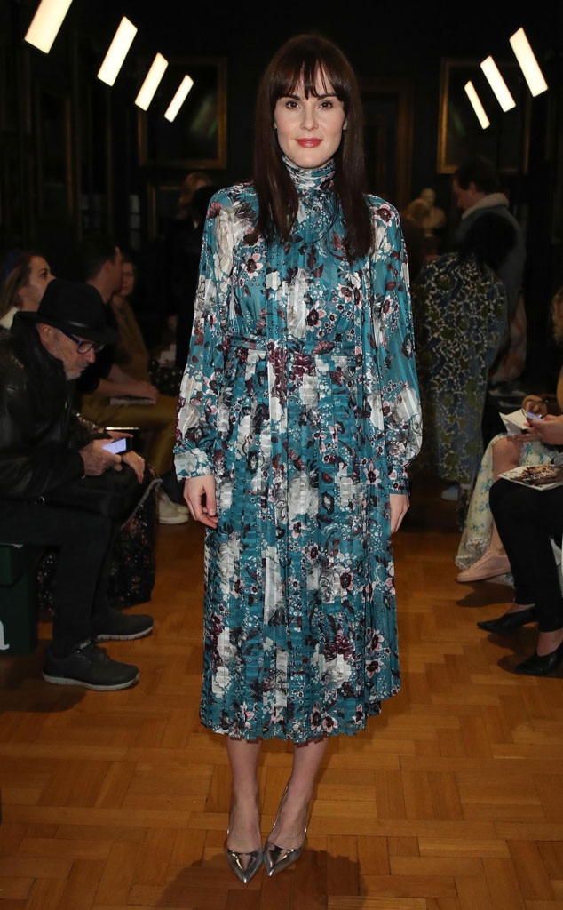 Michelle Dockery from See Every Celebrity at Fashion Week: Spring 2020