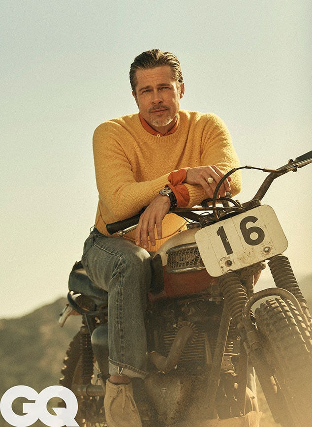 Brad Pitt, GQ, October 2019