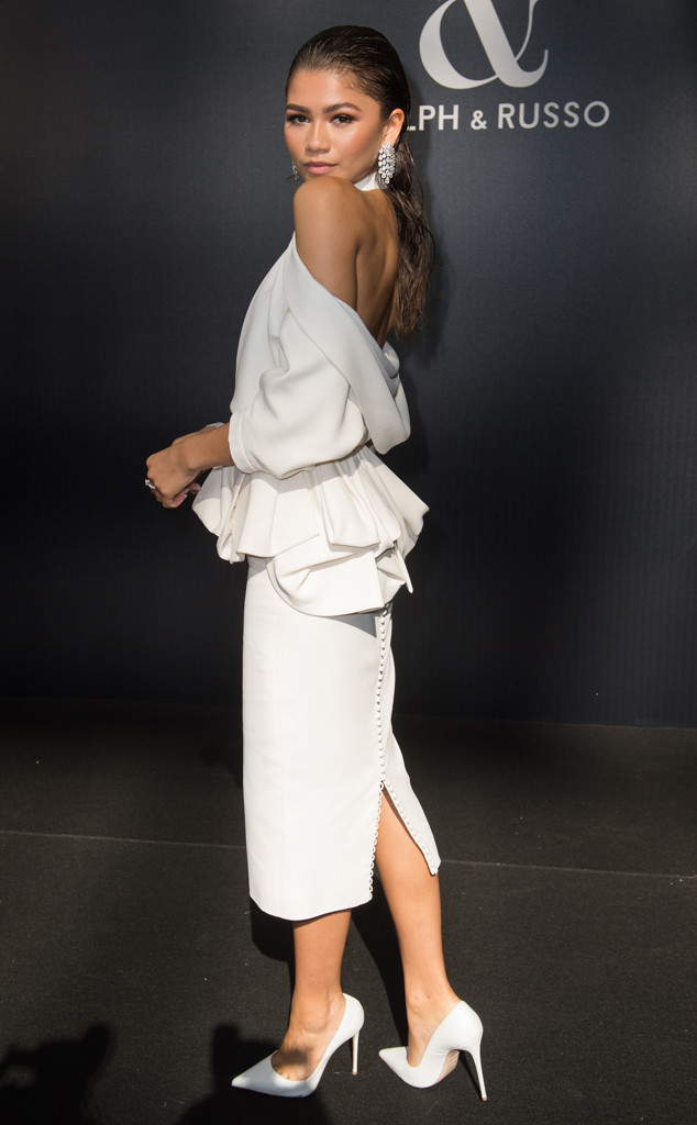 Zendaya Dons White-Hot Style in Pumps for Louis Vuitton's Paris