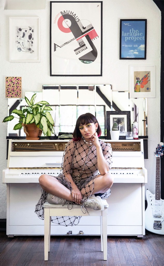 Charli XCX, Hollywood mansion, real estate, Architectural Digest **EMBARGOED TIL 9/18 8:10am ET**