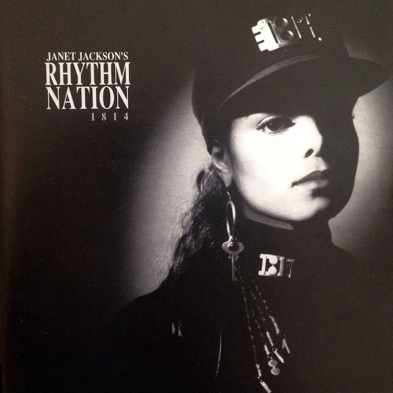 Janet Jackson, Rhythm Nation, album cover, 1989