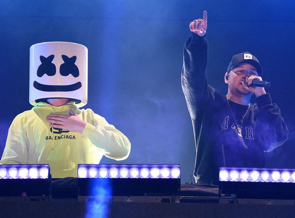 Marshmello & Kane Brown from 2019 iHeartRadio Music Festival: Star ...