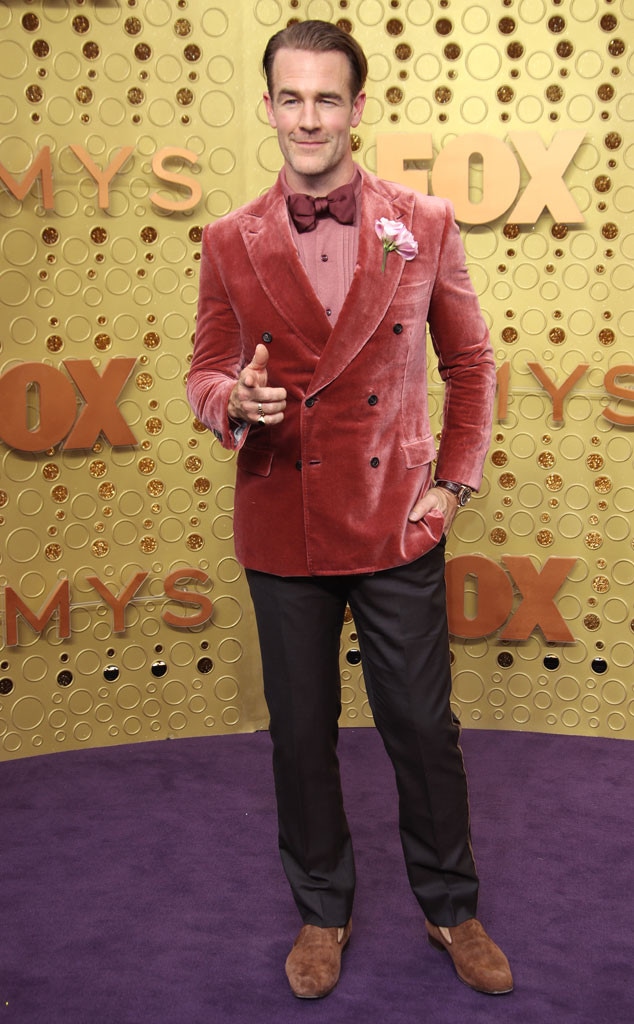 James Van Der Beek, 2019 Emmy Awards, 2019 Emmys, Red Carpet Fashion