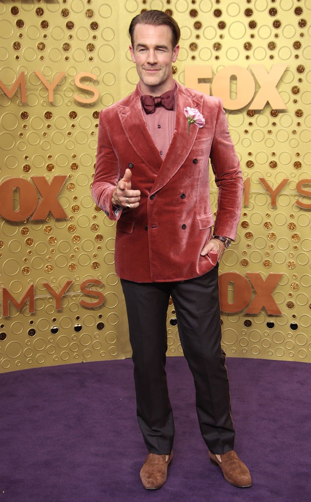 James Van Der Beek, 2019 Emmy Awards, 2019 Emmys, Red Carpet Fashion