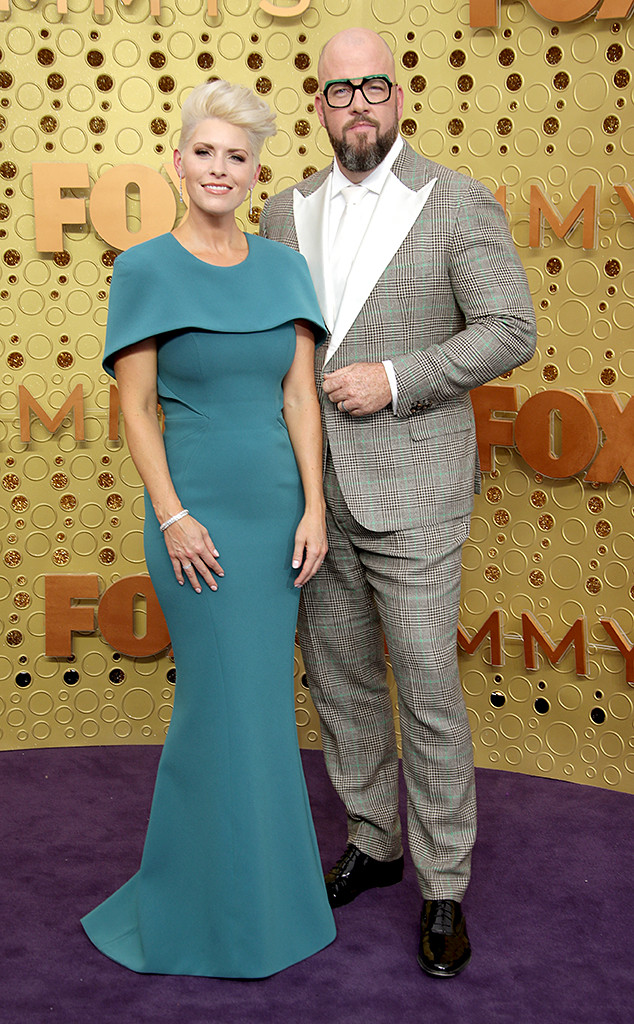 2019 Emmy Awards, Couples, Rachel Reichard, Chris Sullivan