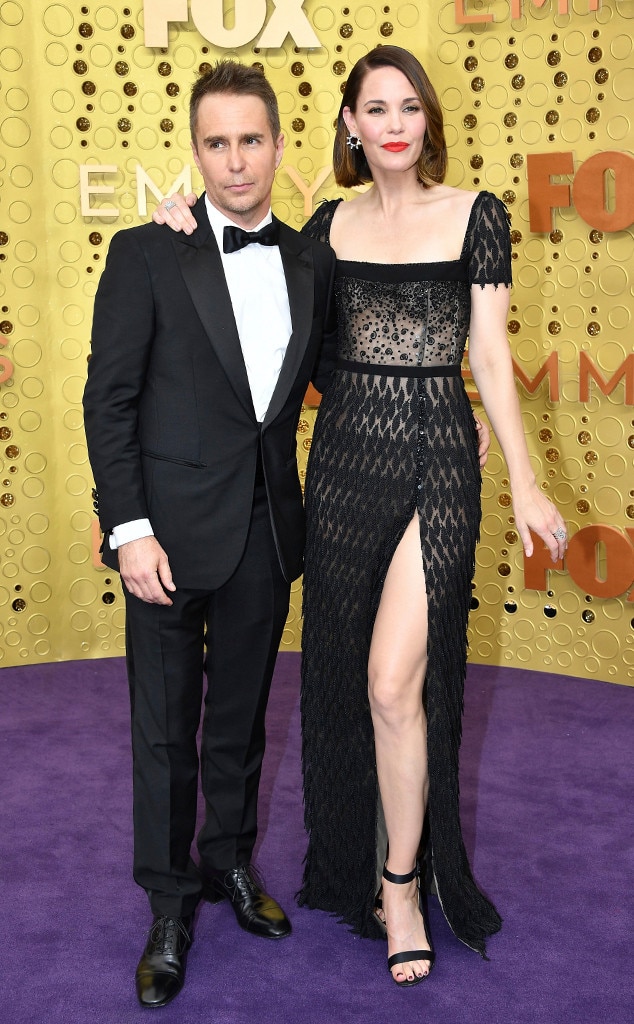 Leslie Bibb Sam Rockwell From 2019 Emmys Red Carpet Couples E News   Rs 634x1024 190922165442 634 Leslie Bibb Sam Rockwell Shutterstock Editorial 10421120ly 