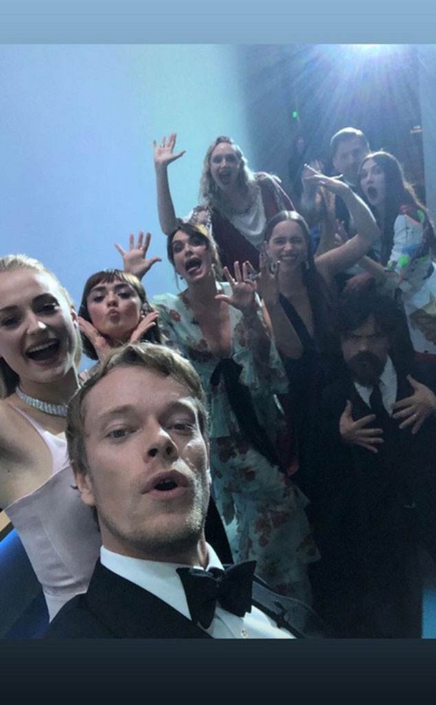 Alfie Allen, Game of Thrones Cast, Emmys, Instagram