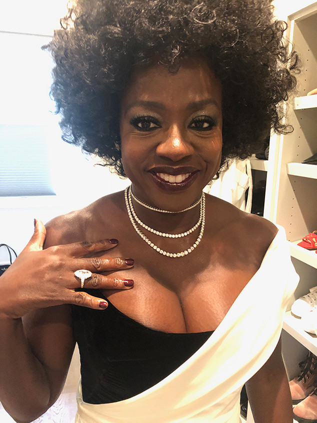 Viola Davis, Manicures, 2019 Emmys 