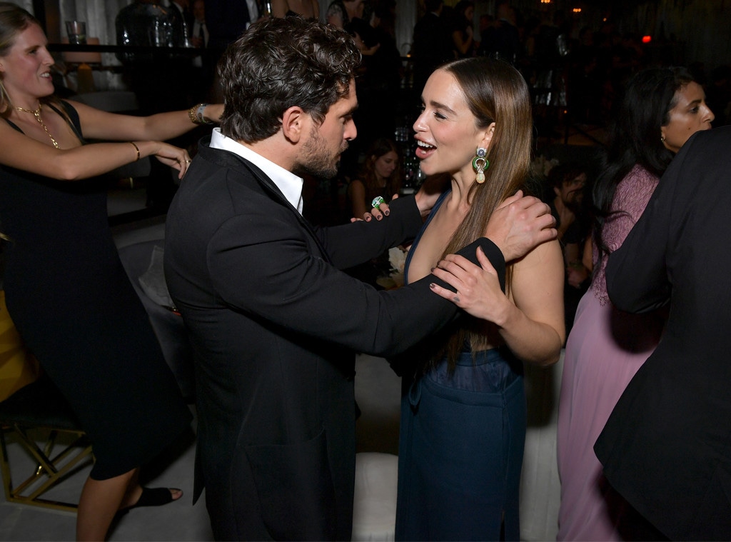 Kit Harington, Emilia Clarke, 2019 Emmy Awards, Emmys, After Party, Candids