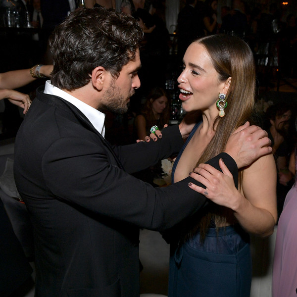 Kit Harington, Emilia Clarke, 2019 Emmy Awards, Emmys, After Party, Candids