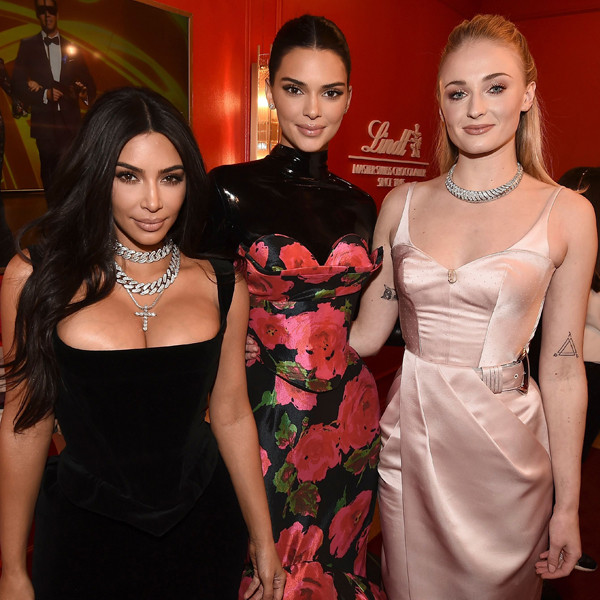 Kim Kardashian, Kendall Jenner, Sophie Turner, 2019 Emmy Awards, Emmys, After Party 