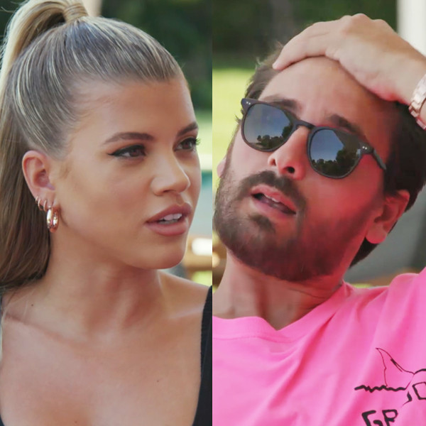 Sofia Richie With Scott Disick in Agora Hills January 22, 2018