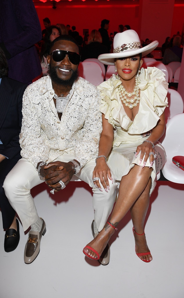 Gucci Mane & Keyshia Ka'oir from See Every Celebrity at Fashion Week