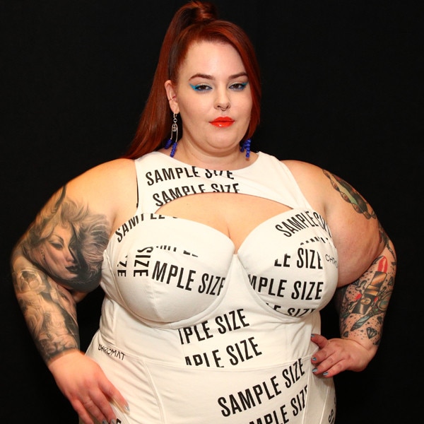 Tess Holliday shows off a new tattoo after posing in a bra  Daily Mail  Online