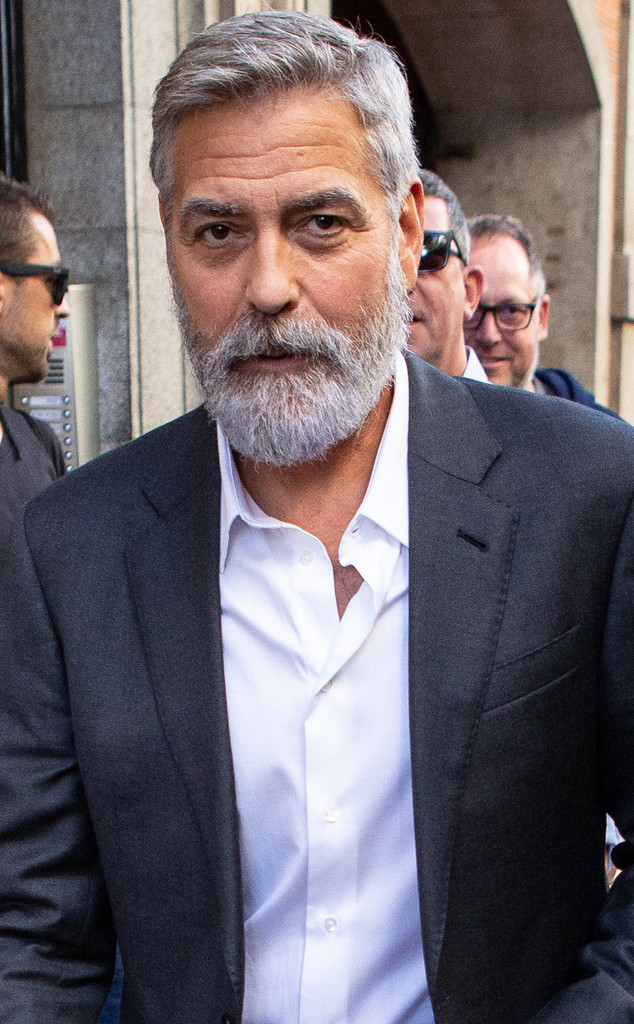 George Clooney's Bushy Beard Makes Him Hollywood's Hottest Silver Fox