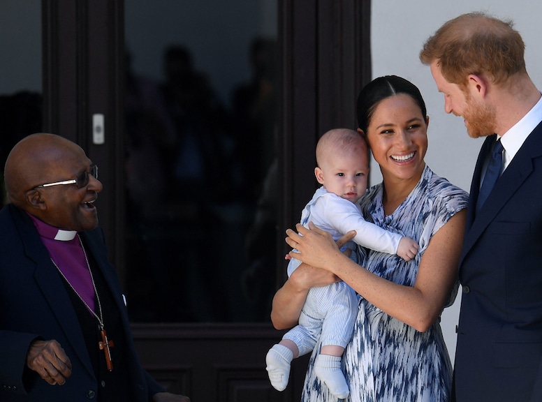 Prince Harry, Meghan Markle, Archie Harrison, Archbishop Desmond Tutu