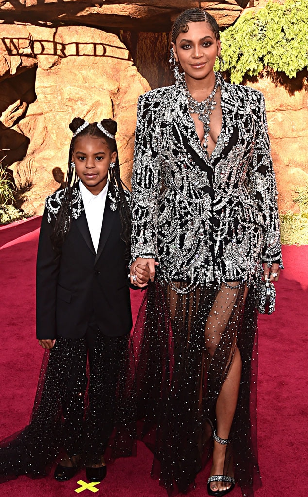 Beyonce, Blue Ivy Carter, Lion King premiere