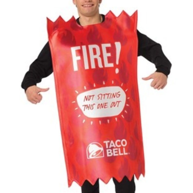 Ecomm: Halloween Taco Bell Sauce Packets Costumes