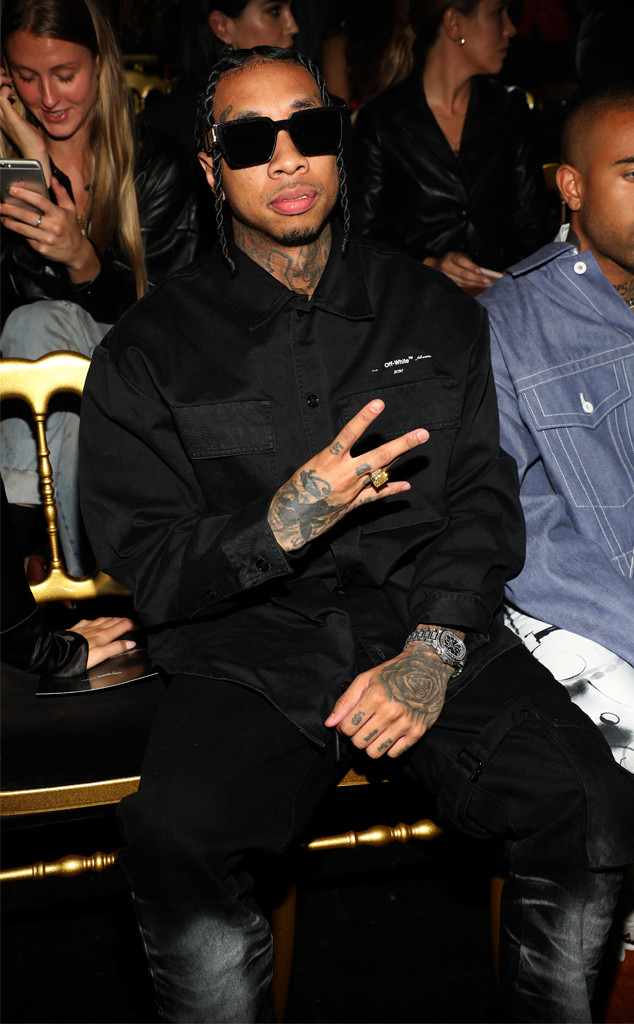 Tyga, Celebs at Fashion Week, 2019
