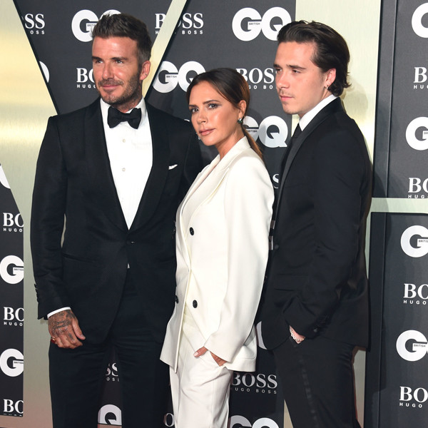David Beckham, Victoria Beckham, Brooklyn Beckham, GQ Men of the Year Awards 2019